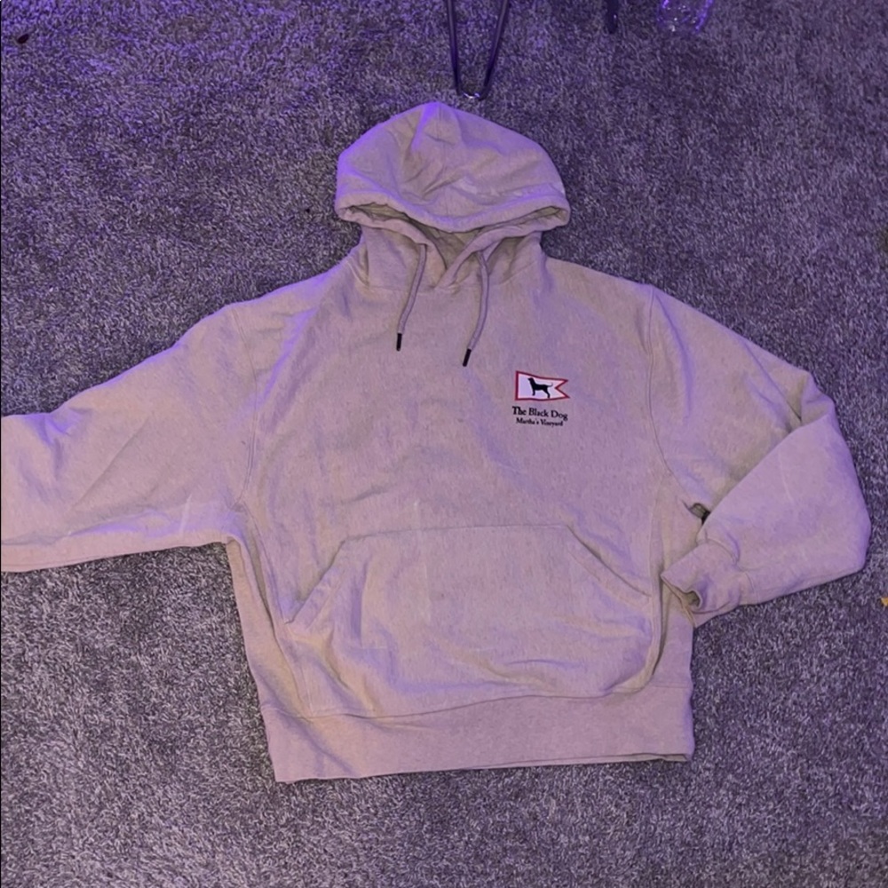 The black dog hoodie